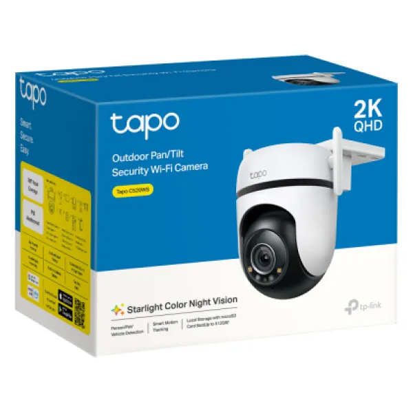 TP-Link Tapo C520WS 2K IP Wi-Fi Güvenlik Kamerası