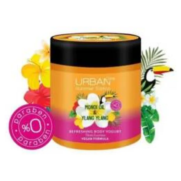 Urban Care Summer Body-Monoi Yağı & Ylang Ylang Nemlendirici ve Ferahlatıcı Vücut Losyonu Vegan 200 ML
