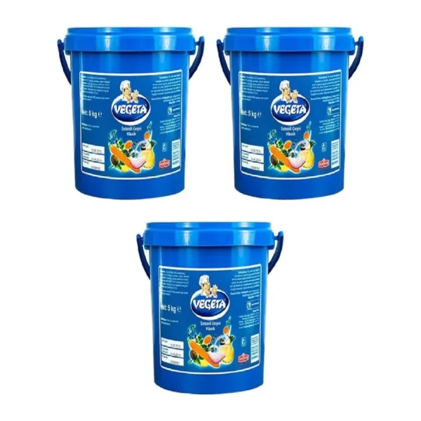 Vegeta Klasik Çeşni 5 Kg. x 3 Adet