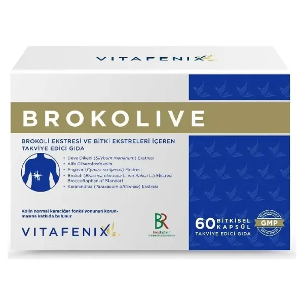 Vitafenix Brokolive 60 Kapsül
