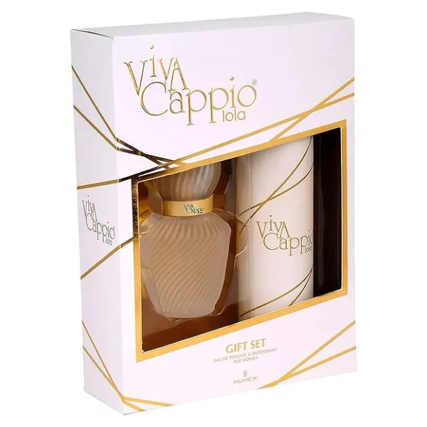 Viva Cappio Lola Kadın Parfüm 60 Ml + Deodorant Set 150 Ml - Diş Beyazlatıcı Köpük Hediye