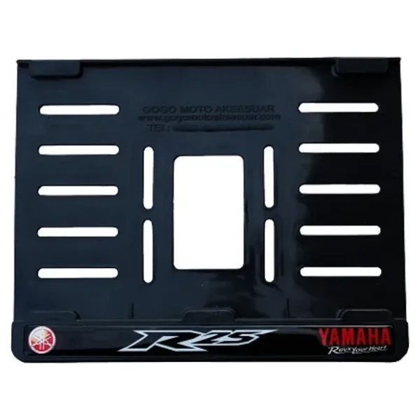 Yamaha Yamaha R25 Uyumlu 1 Plastık (15X24 Cm) Kırılmaz Plakalık