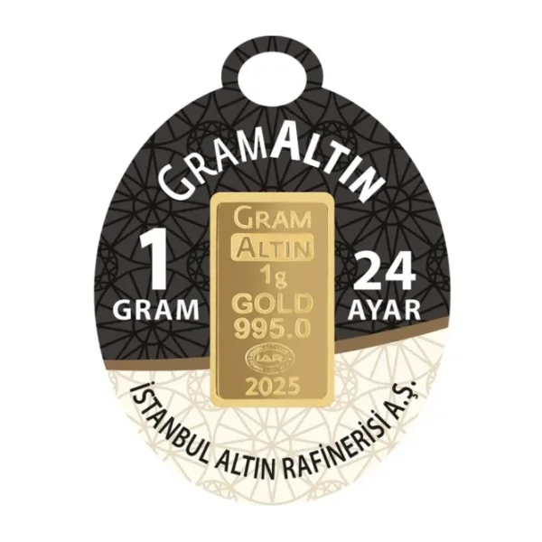1 gr 24 Ayar 995.0 Milyem Gram Altın