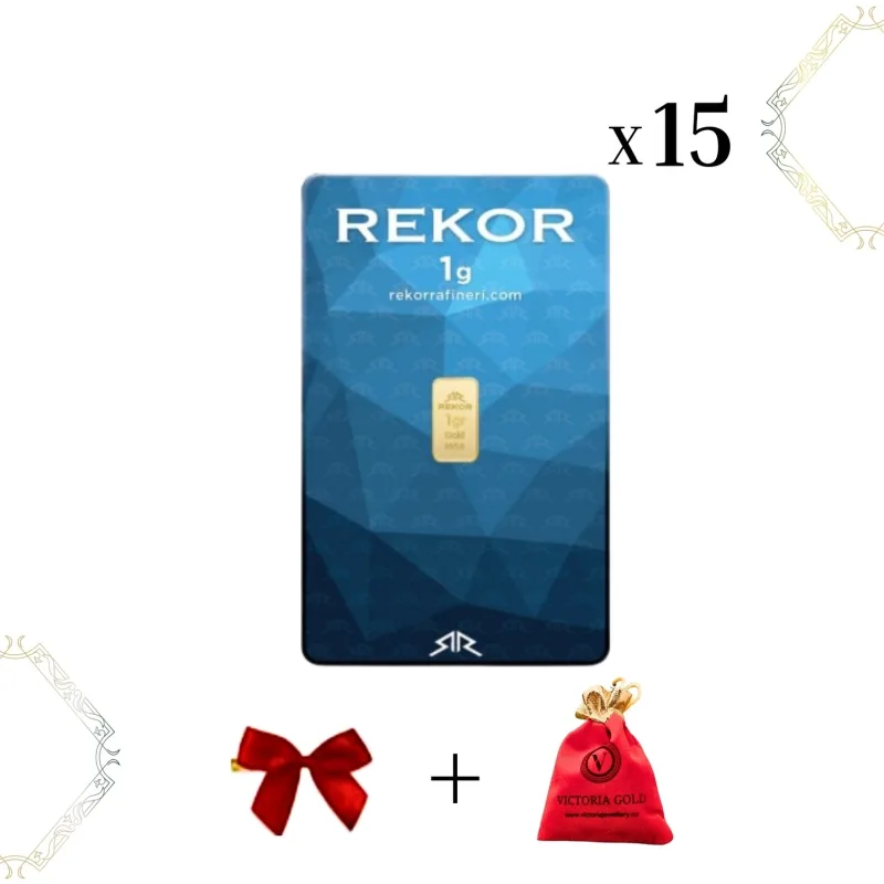 15'li 1 gr 24 Ayar Gram Altın