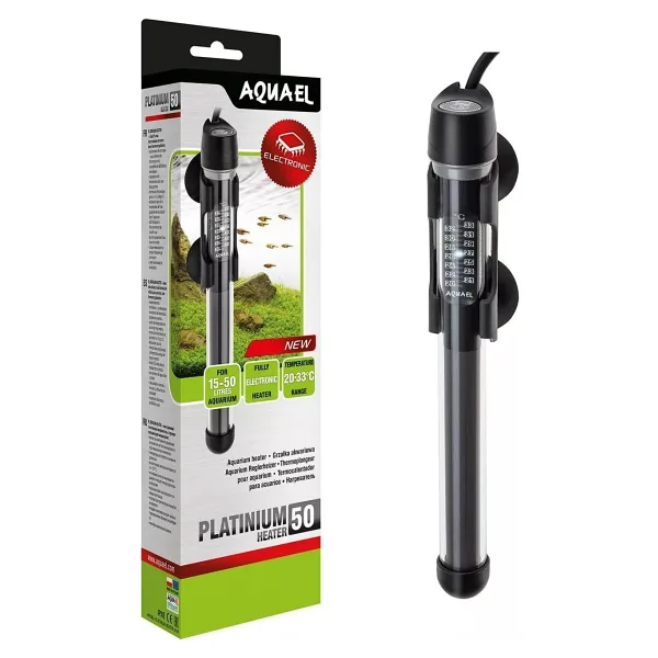 Aquael Platinium Heater Cam Isıtıcı 50W