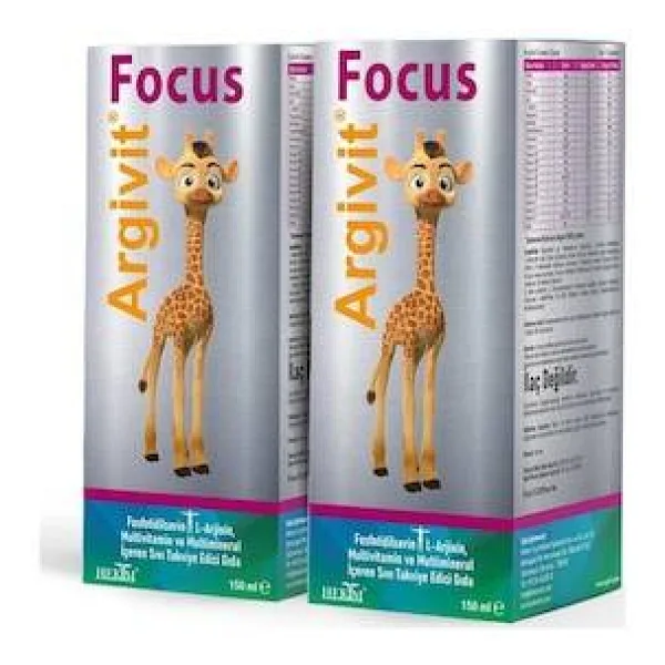 Argivit Focus Şurup 150 ml 2'li