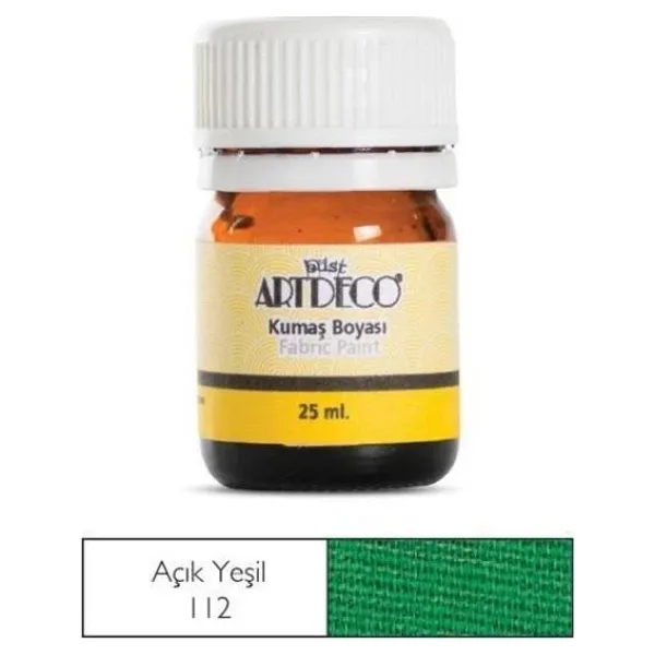 Artdeco Kumas Boyasi 112 Acik Yesil
