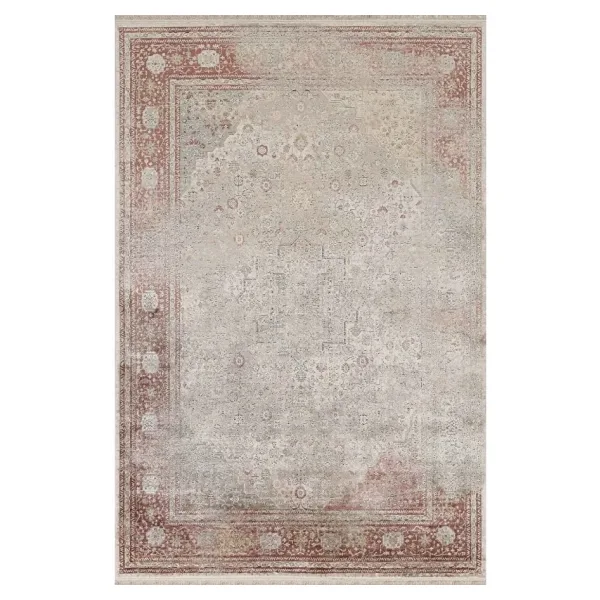 Atlas Halı Degrade DG05A Viskon Akrilik Yumuşak Dokulu Vintage Desenli Üst Kalite Halı