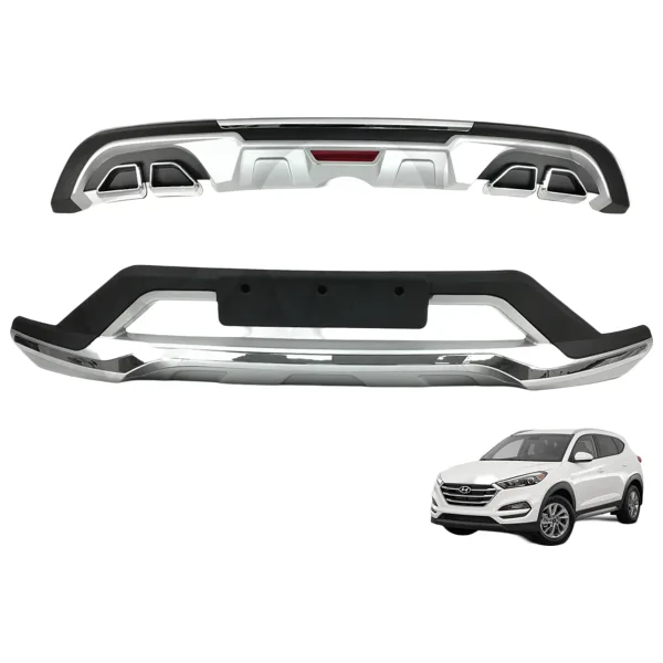 autogp Hyundai tucson ön arka tampon koruması difüzör 2018 2019 2020 1.6 (Kalın Tip)