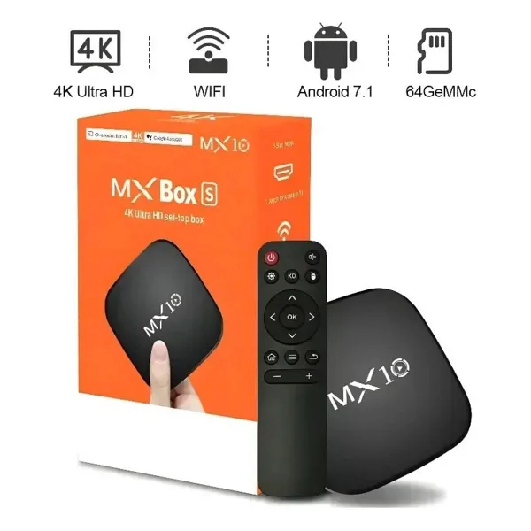 Beemen MX10S Android 13 TV Box 4GB Dahili Hafıza 1GB Ram 4K Ultra HD Wifi TV Box Kutu