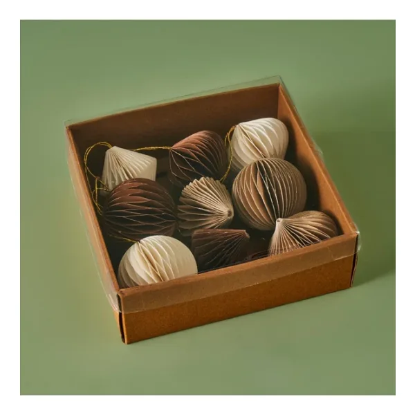 Bella Maison Elio Yılbaşı Süsü Bej (6 Cm)