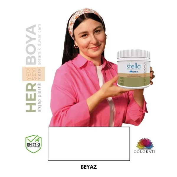 Bianca Stella Boya - Beyaz
