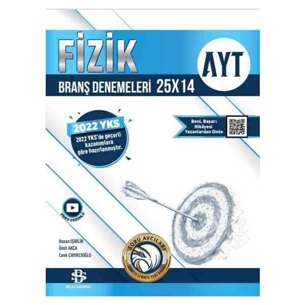 Bilgi Sarmal Yayınları AYT Fizik 25x14 Branş Denemeleri
