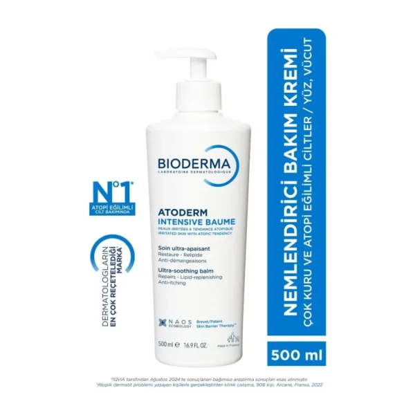 Bioderma Atoderm Intensive 500 ml Nemlendirici Balm