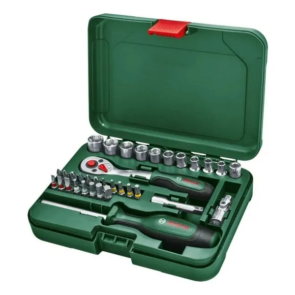 Bosch 1600A02BY1 34 Parça Cırcırlı Tornavida ve El Aletleri Seti