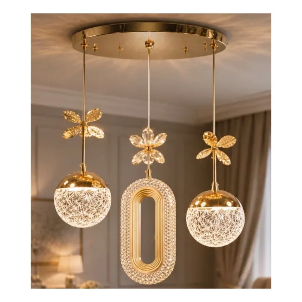 Buiva Brachel Led Sarkıt Avize Power Ledli Salon Oturma Odası Avize Led Avize