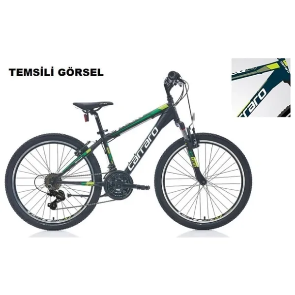Carraro Speed 240 V 24 Jant 21 Vites Deniz Yeşili-Lime Erkek Dağ Bisikleti