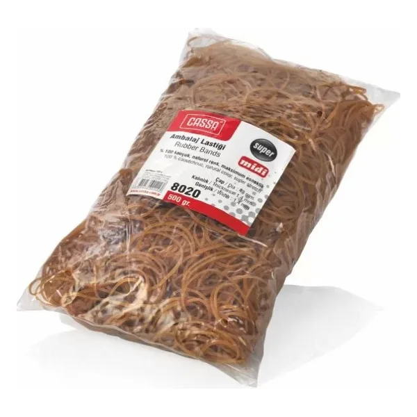 Cassa 8020 500 gr Midi Kauçuk Ambalaj Lastiği