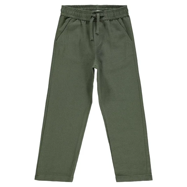 Civil Boys Armürlü Chino 10-13 Yaş Pantolon - Haki 12-13 Yaş