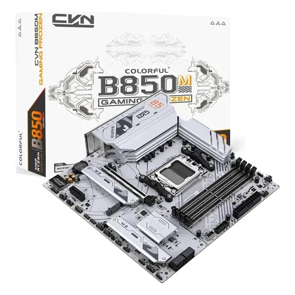 Colorful CVN B850M Gaming Frozen V14A Wi-Fi AMD AM5 DDR5 Micro ATX Anakart