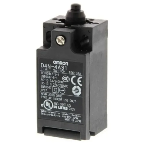 D4N-1131 10A 1NC/1NO Limit Switch