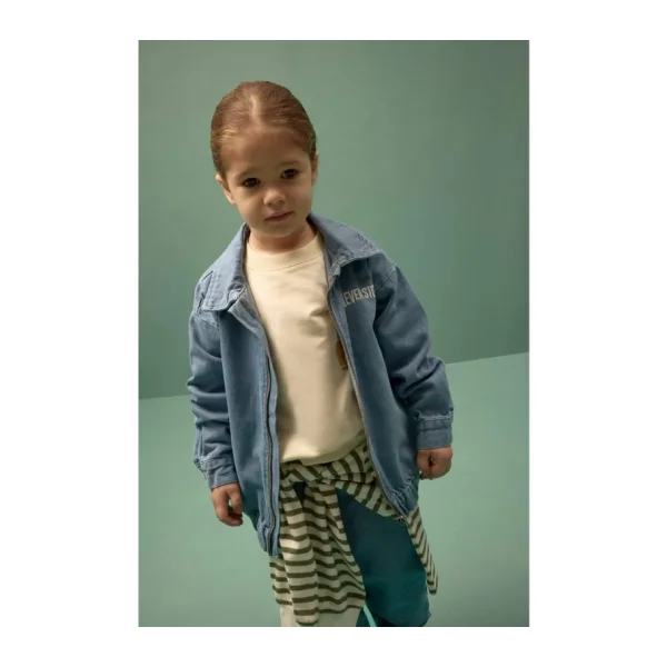 Defacto G7015A526SP Denim Erkek Bebek Mont