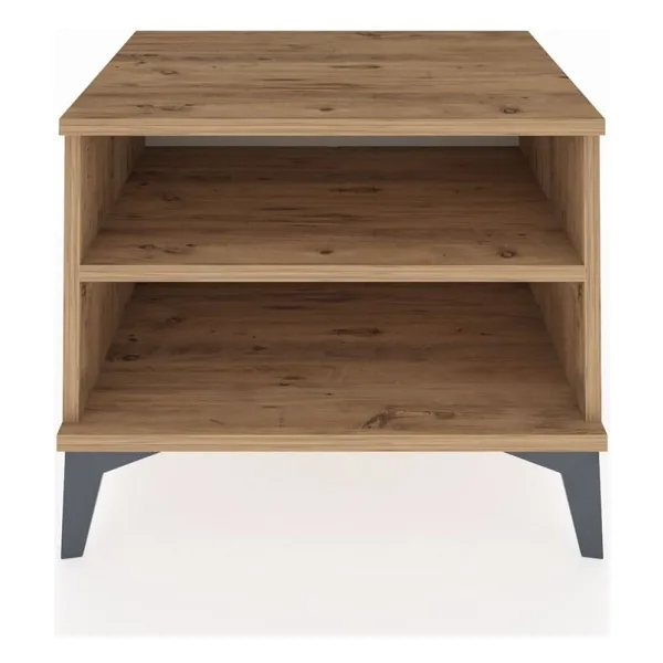 Dienni Hyperion Komodin Tek Raflı Tek Çekmeceli 60X44X48 Çam-Çam