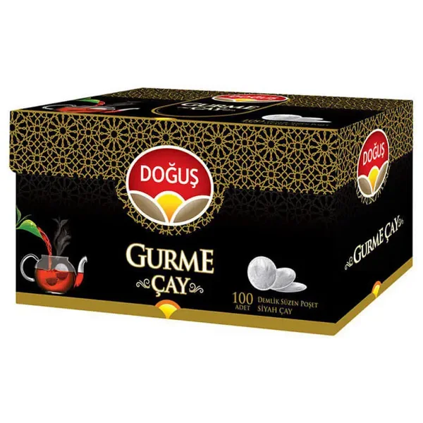 Doğuş Gurme 3.2 gr 100'lü Demlik Poşet Çay
