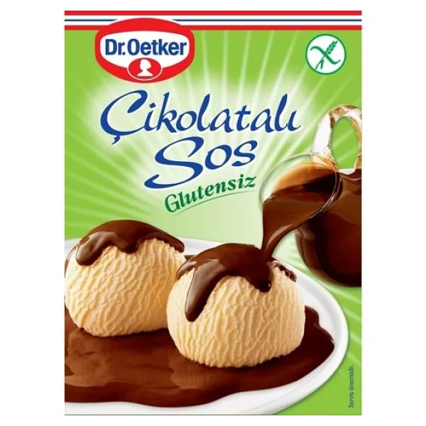 Dr. Oetker Glutensiz Çikolatalı Sos 123 gr