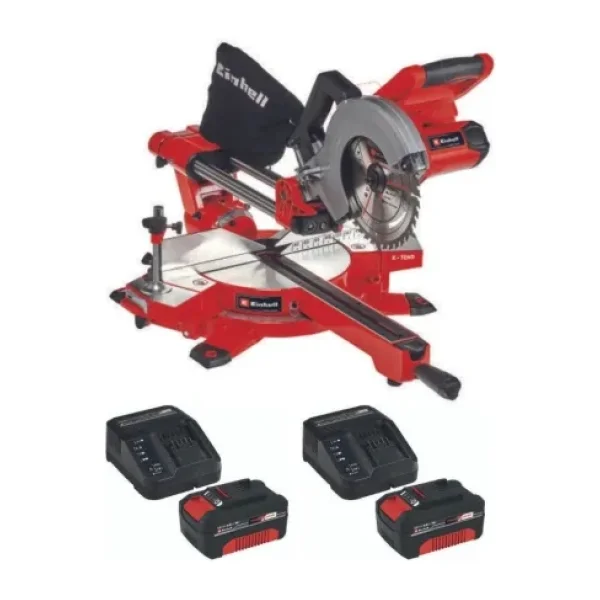 Einhell TE-SM 36/210 Li Çift Akü 4 Ah Gönye Testere