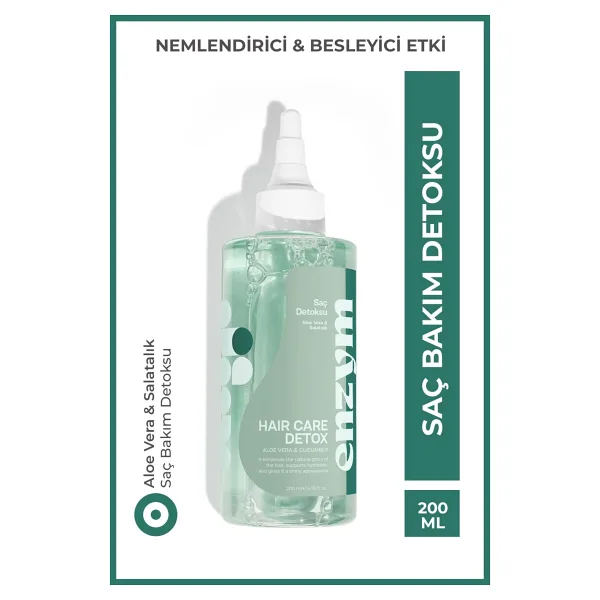 Enzym Cosmetics Aloe Vera ve Salatalık 200 ml Saç Toniği