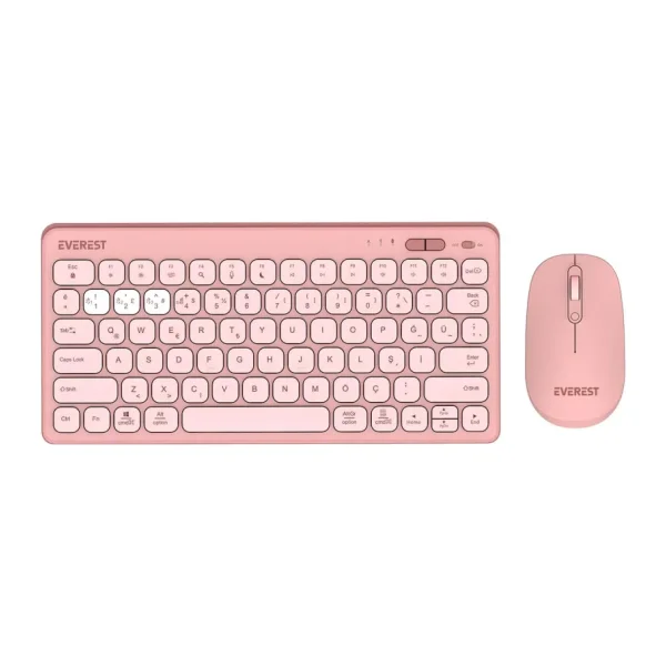 Everest Lumi Km-Bt903 Kablosuz Klavye Mouse Seti