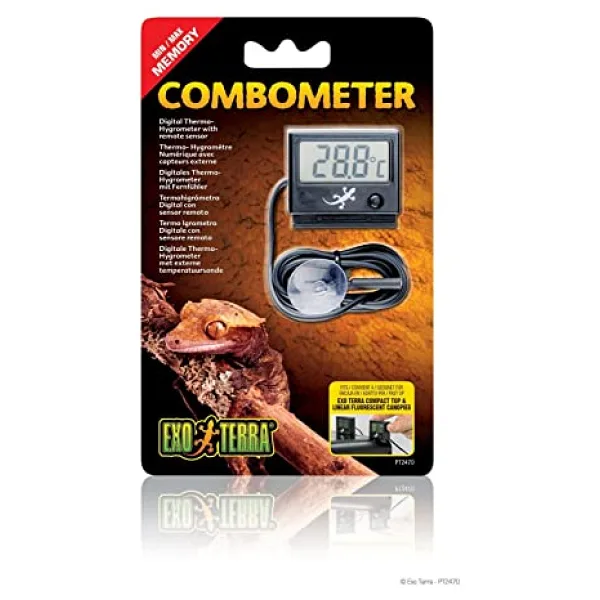 Exo Terra Thermo-Hygro Combometer
