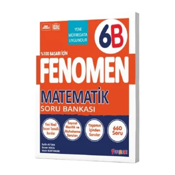 Fenomen Okul Yayınları 6. Sınıf Matematik Soru Bankası