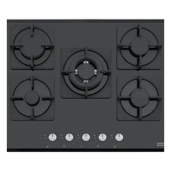 Franke FHNS 705 4G TC BK C Wok Gözlü Siyah Cam Ankastre Ocak