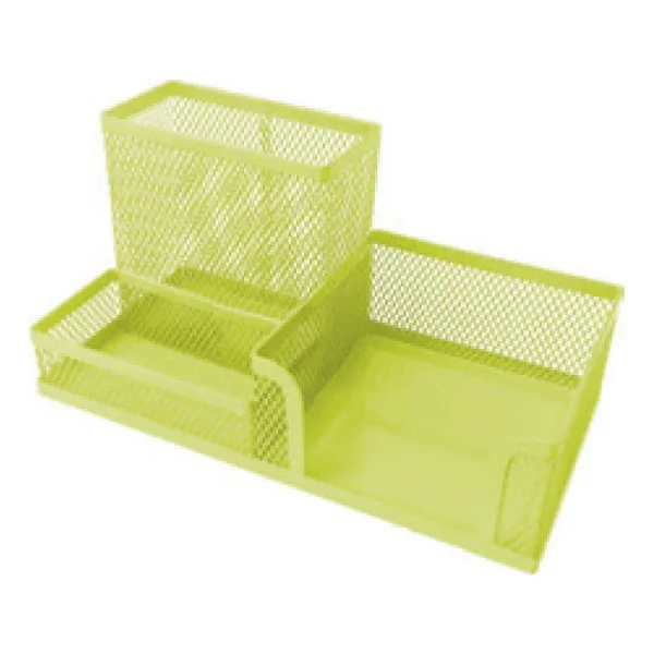 Gipta 3 Gozlu Yesil Metal Masa Seti