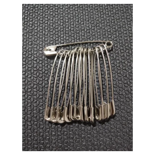 hagiki No 7 Çengelli İğne 7,5 cm 12 Adetli Çelik Çatal İğne (1 Set)
