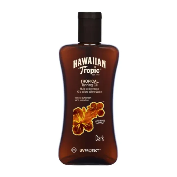 Hawaiian Tropic Glowing Oil 200 ml Bronzlaştırıcı Yağ