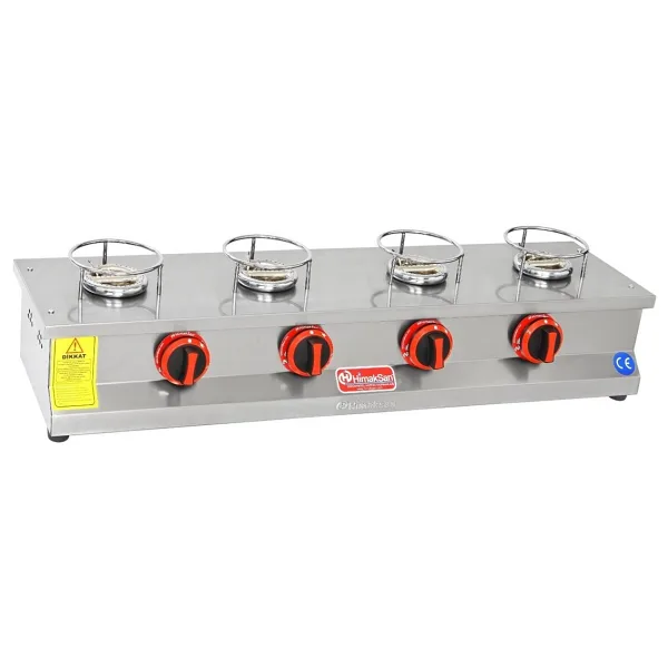 Himaksan HMK-KNFOG 4 Dörtlü Gazlı Künefe Ocağı