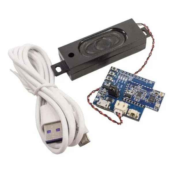 HLK-V40 Ses Sentezi Modülü Hoparlör+Mikrofon Test Kit