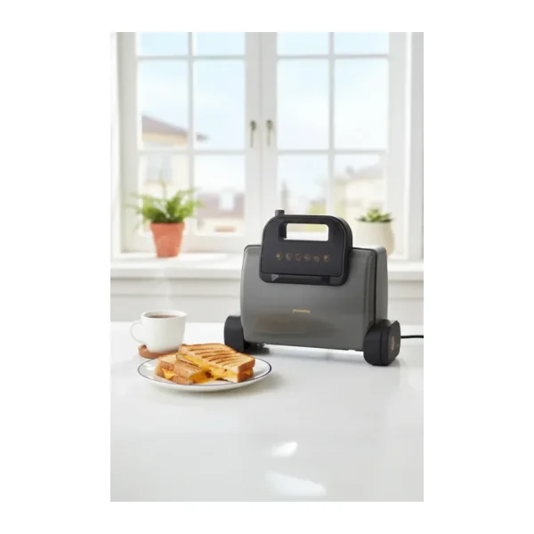 Homend Toastbuster 1362H Antrasit Gold 1800 W Tost Makinesi