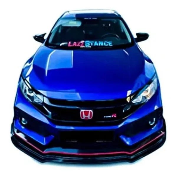 Honda Civic Fc5 Typer 3 Parça Ön Lip (Plastik)