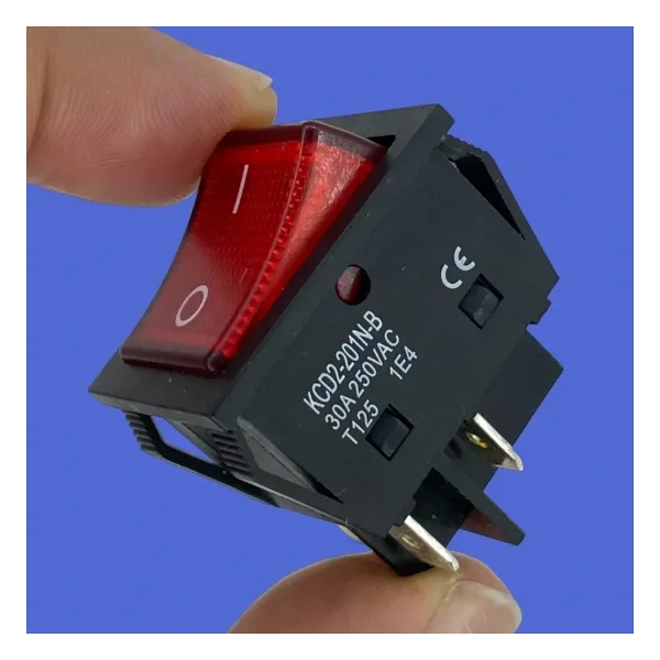 IC-104-S Geniş Işıklı Anahtar 30A 250V ON-OFF 4P