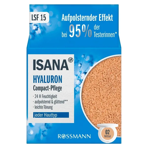 Isana Hyaluron Renkli Nemlendirici Spf 15 No.02 15 gr