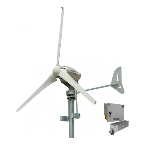 İsta Breeze Set Heli 2 Kw 48 V Rüzgar Türbini + Wind Pro Şarj Kontrol Cihazı