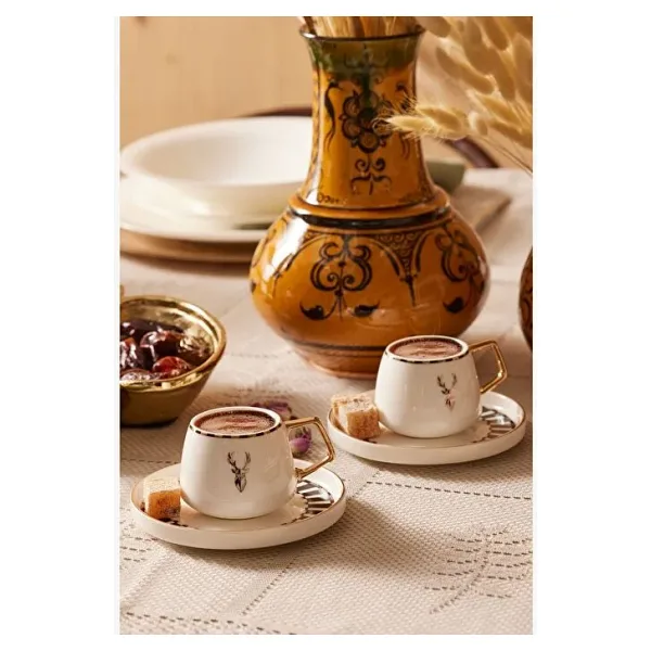 Karaca Aries 100 ml 2 Kişilik Kahve Fincan Takımı