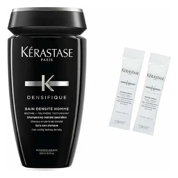 Kerastase Densifique Homme Bain Densite Erkekler İçin Şampuan 250 ml + Saç Banyosu Öncesi Kil Maskesi 2 x 10 ml