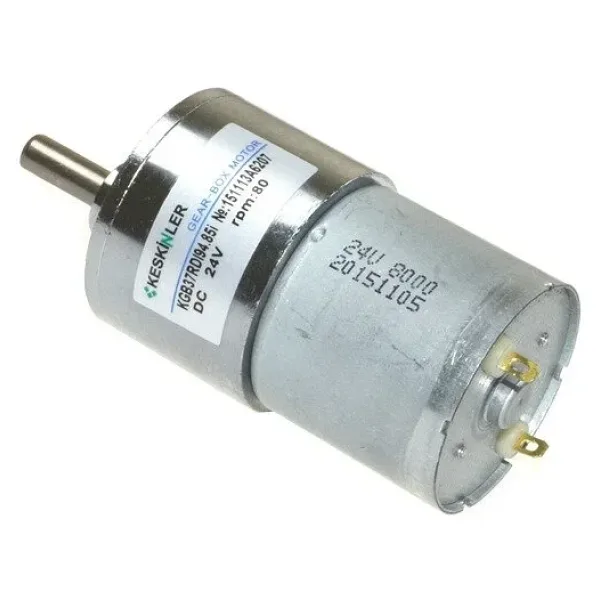 KGB-37 24V 84Rpm Redüktörlü Dc Motor