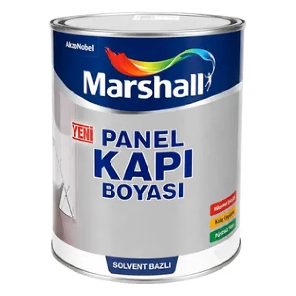 Marshall Sentetik Panel Kapı Boyası 2,5 Lt RAL7016 Antrasit Gri