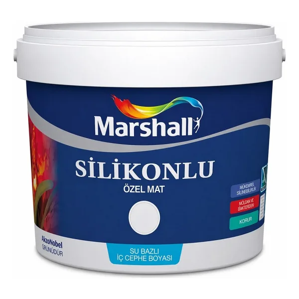 Marshall Silikonlu Özel Mat 7.5 lt İç Cephe Boyası - Deniz Kabuğu